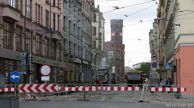 15 lutego: zamknięcia na ul. Kotlarskiej i Podwale