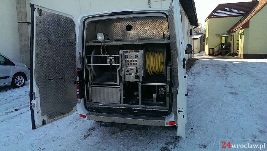 Skradziono Mercedesa Sprintera. Czeka nagroda!