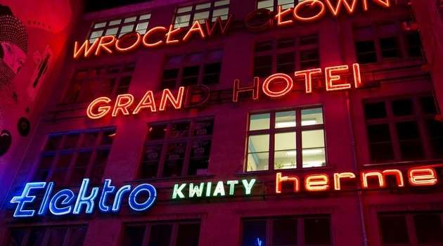 Wrocławskie neony