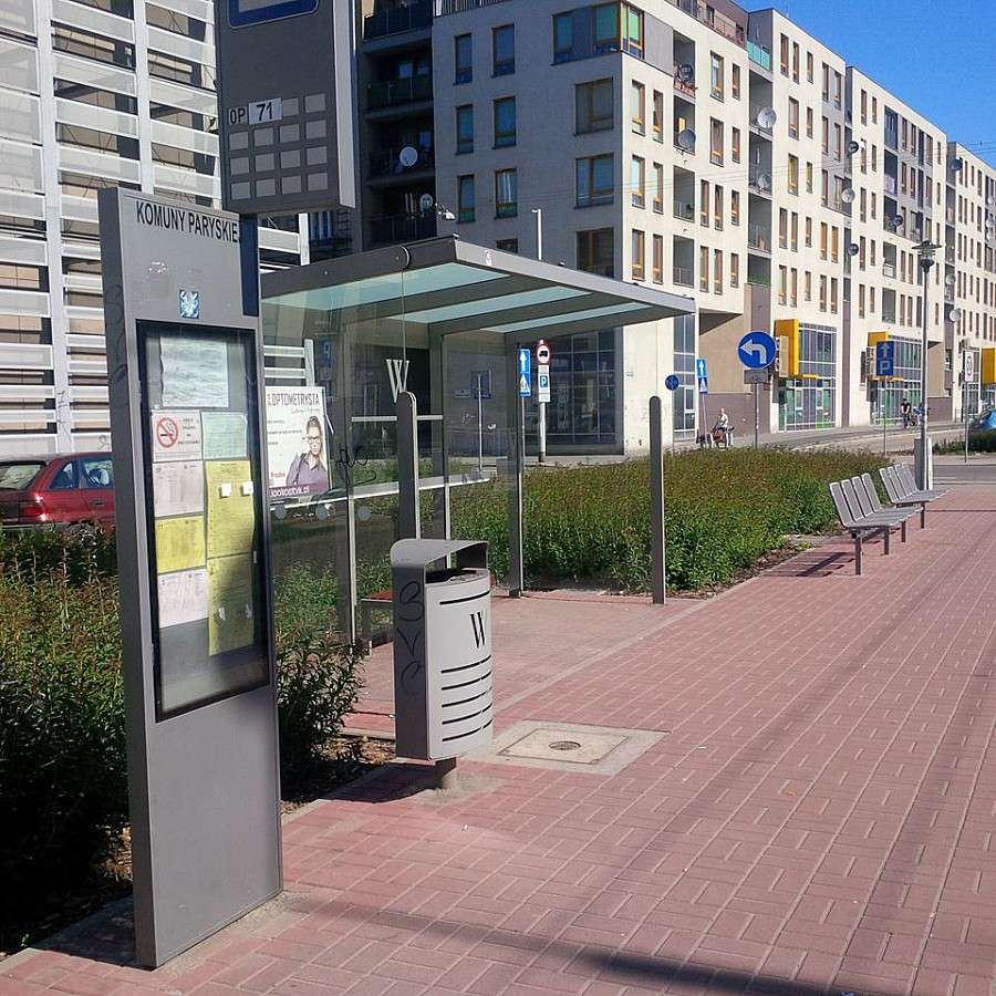 Przystanki komunikacji miejskiej będą czyste
