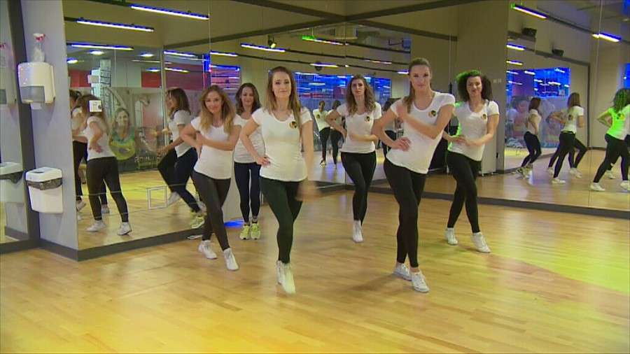 Cheerleaderki z Wrocławia zadowolone z zainteresowania. 