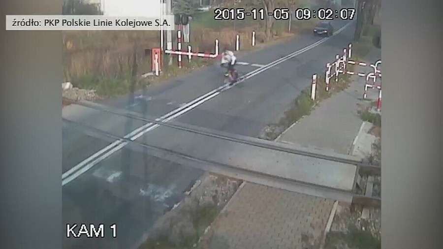 Rowerzysta zderzył się z Pendolino. Przypłacił to... mandatem
