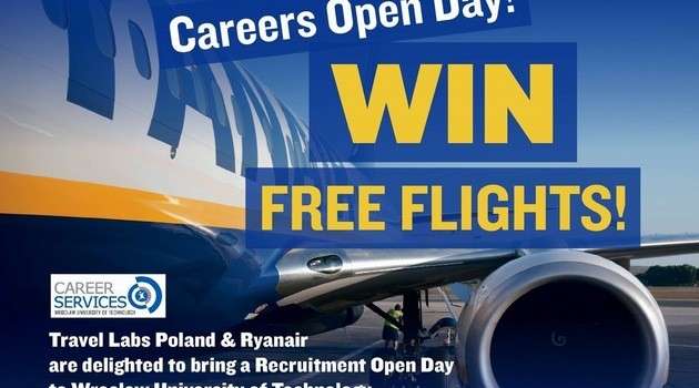 Ryanair szuka talentów – rekrutacja 24 listopada