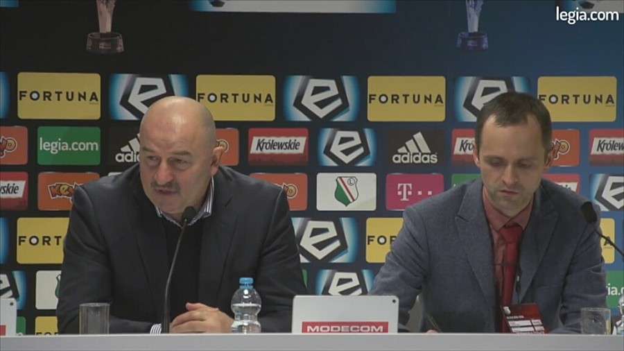 S.Czerczesow o wygranej ze Śląskiem. To prezent dla kibiców