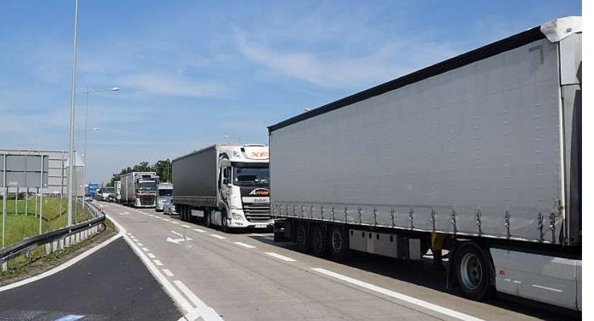 Ogromny korek na autostradzie A4 pod Wrocławiem