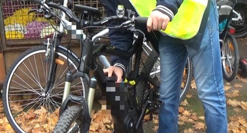 Dziupla z kradzionymi rowerami