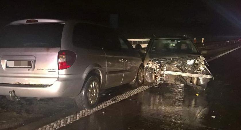 Wypadek na autostradzie pod Wrocławiem