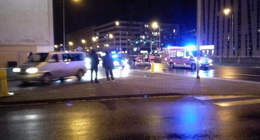 Pijany pieszy wpadł pod samochód