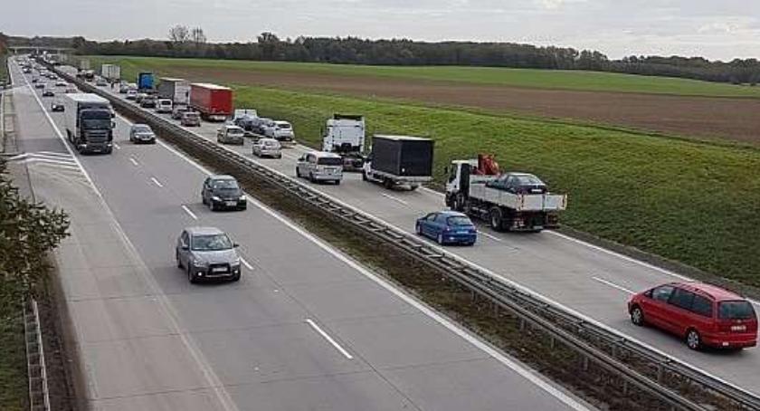 Korek na autostradzie A4 miał 14 km