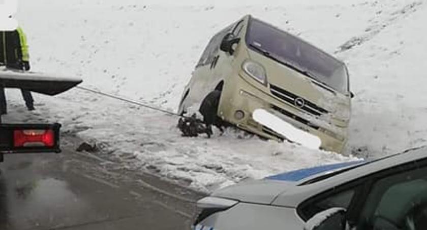 Trudne warunki na autostradzie A4