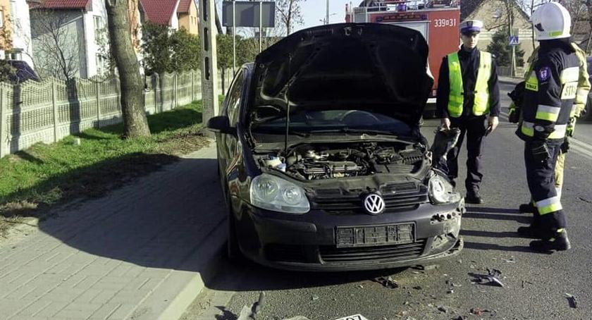 Strażacy jechali do pożaru. Zatrzymał ich wypadek.