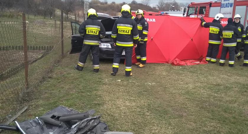Śmiertelny wypadek w Bolkowie - Nie żyje 38-letni strażak z Jeleniej Góry