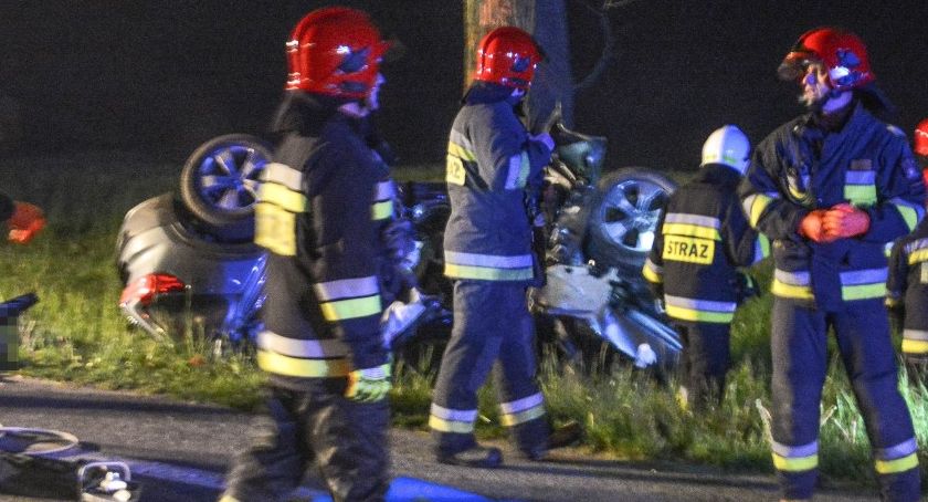 Koszmarny wypadek pod Oleśnicą. Zginął młody mężczyzna