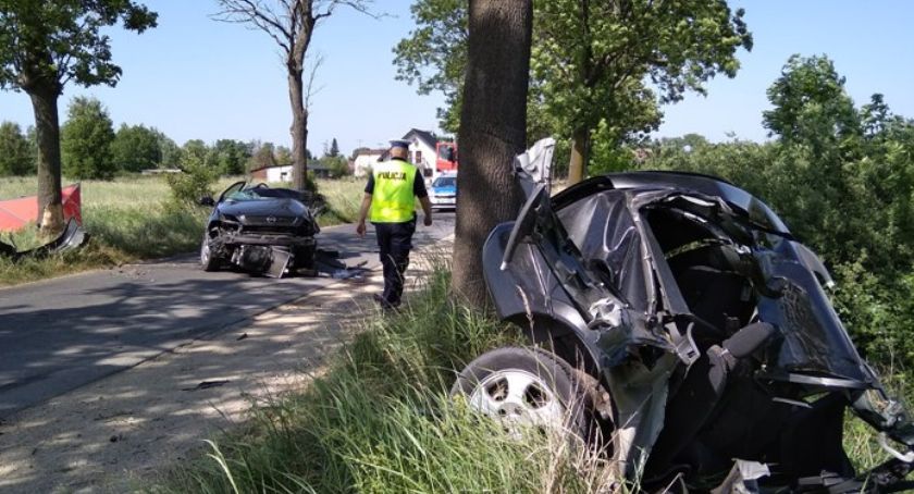 18-letni kierowca zginął w wypadku 