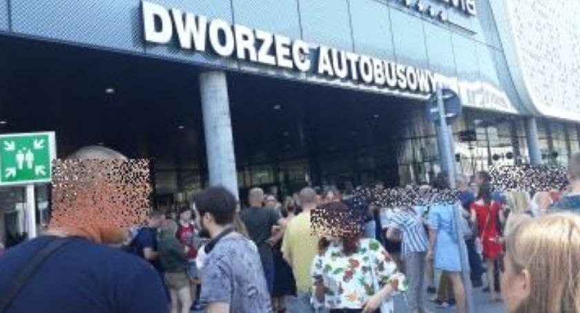 Pijani Ukraińcy spowodowali ewakuację Wroclavii