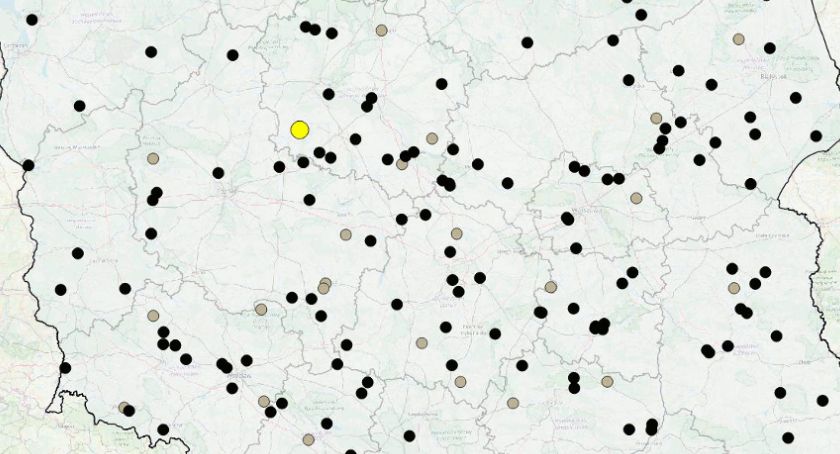 Mapa wypadków drogowych ze skutkiem śmiertelnym – WAKACJE 2019