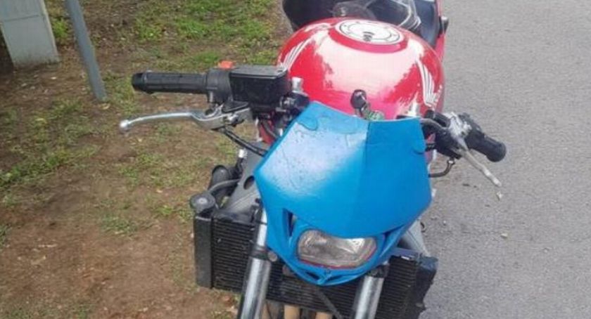 Jeździł na niezarejestrowanym motocyklu, mimo utraconych uprawnień i wypitego wcześniej alkoholu