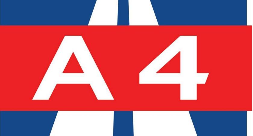 Policyjny pościg na autostradzie A4