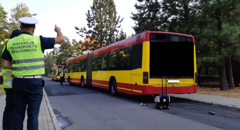 Kontrole autobusów miejskich