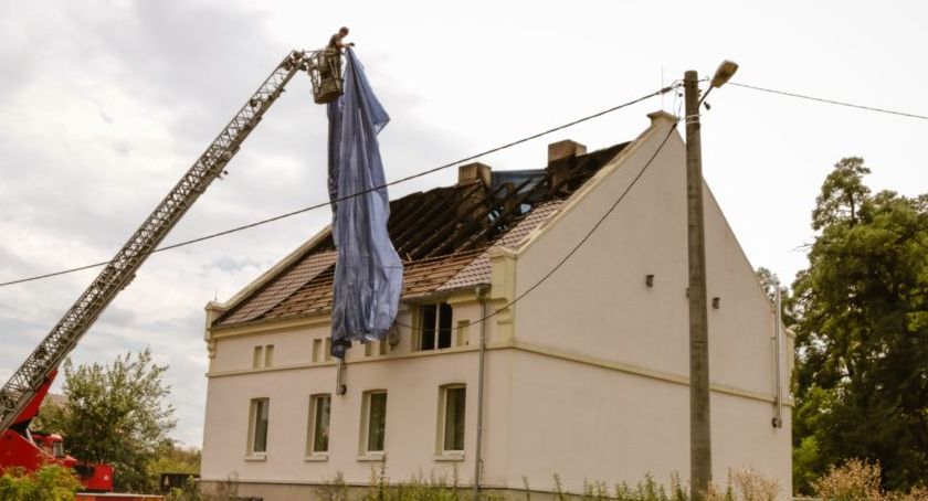 Cztery osoby bez dachu nad głową. Podpalacz aresztowany