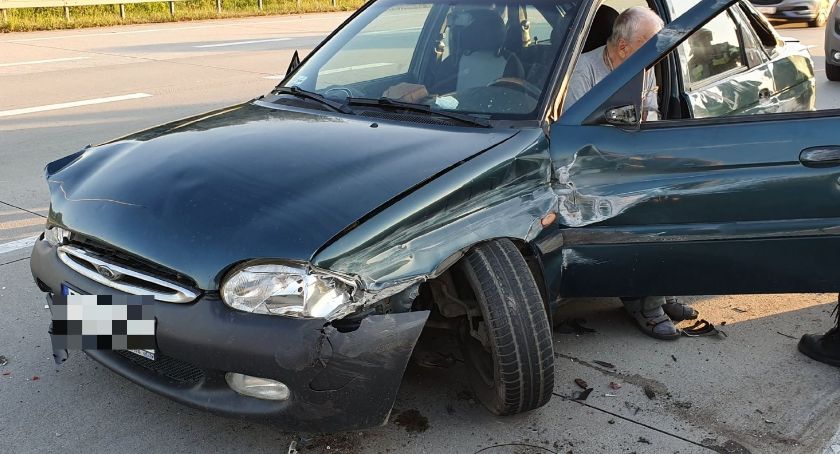 Wypadek na A4 od Wrocławiem