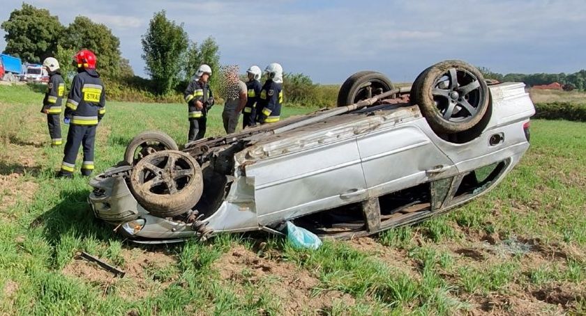 BMW dachowało pod Wrocławiem