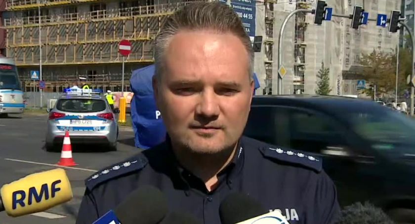 Rzecznik policji o wypaku na Legnickiej