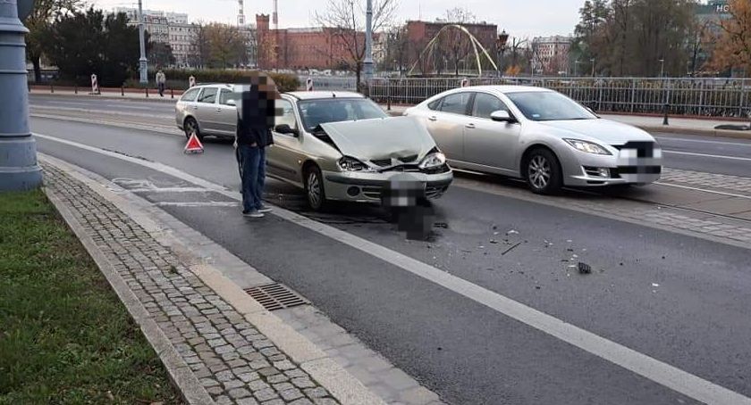 Kolizja na Grodzkiej i Pułaskiego w jednym czasie!