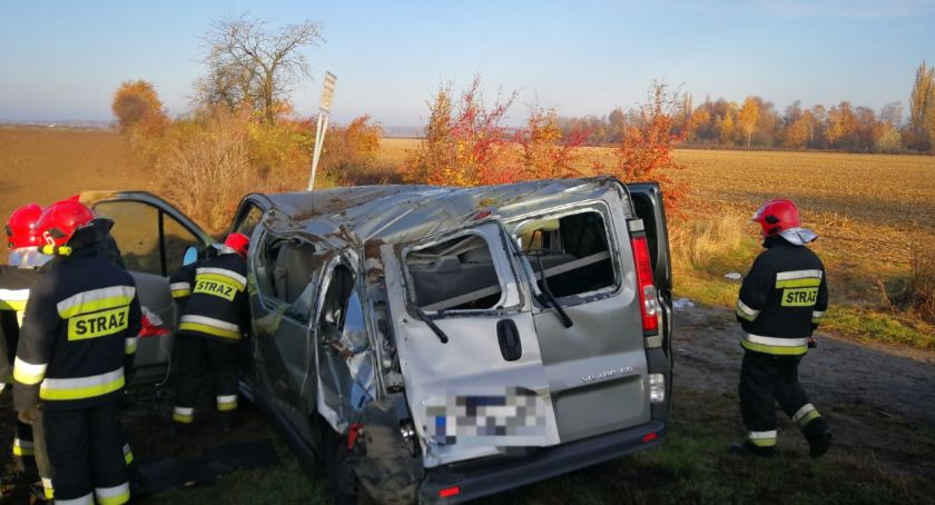 Wypadek na DK-35 w Mirosławicach