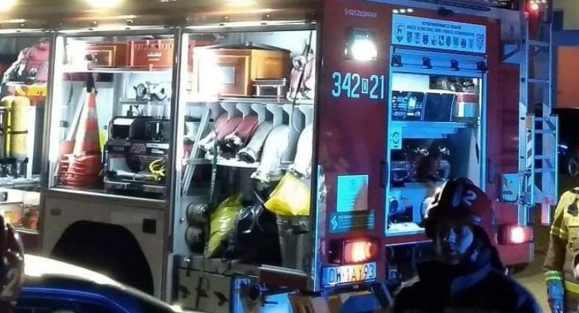 Działania w związku pożarem strzelnicy na Dworcu Świebodzkim we Wrocławiu