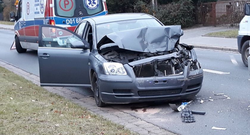 Wypadek na Kołobrzeskiej we Wrocławiu