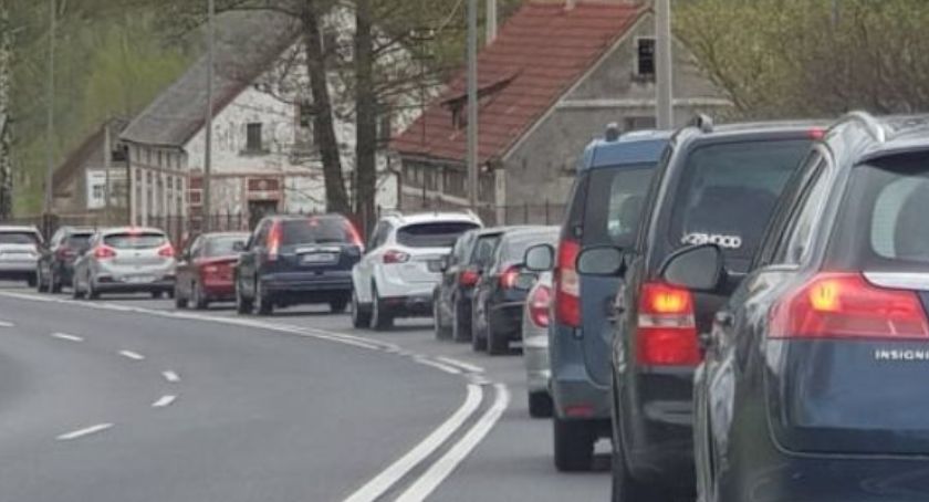 Utrudnienia w ruchu - Ślubowanie Kadetów WS 