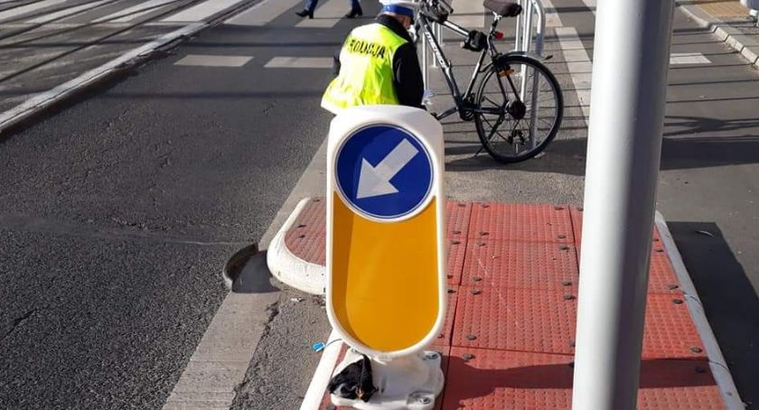 Rowerzysta potrącony we Wrocławiu na Piłsudskiego 