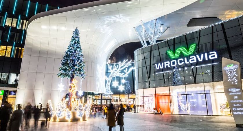 Świąteczne iluminacje we Wroclavii 