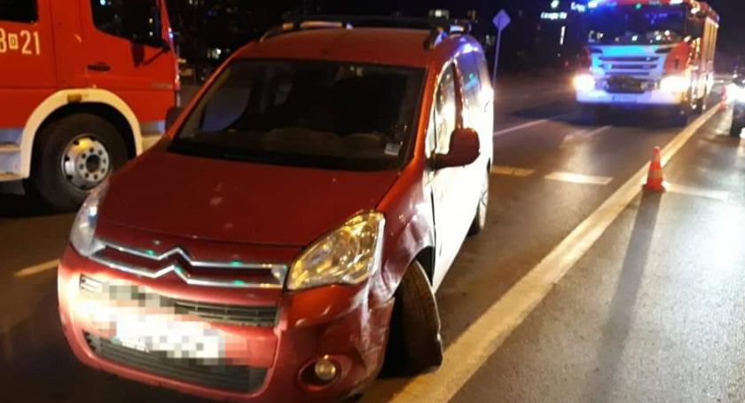 Wypadek na Dubois we Wrocławiu