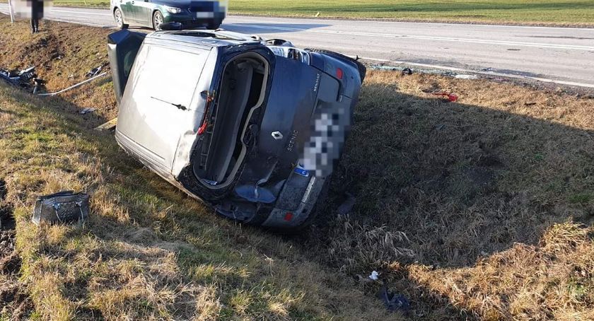 Wypadek na Dk-39 w Miechowicach Oławskich