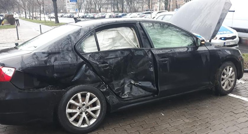 Kolejne wymuszenie pierwszeństwa na wrocławskim skrzyżowaniu