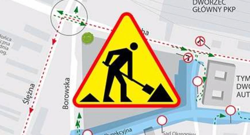 Zmiana organizacji ruchu na ul. Osobowickiej w związku z prowadzonym remontem