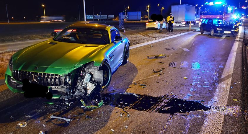 Zbyt duża moc Mercedesa powodem wypadku na Dk-8 w Magnicach