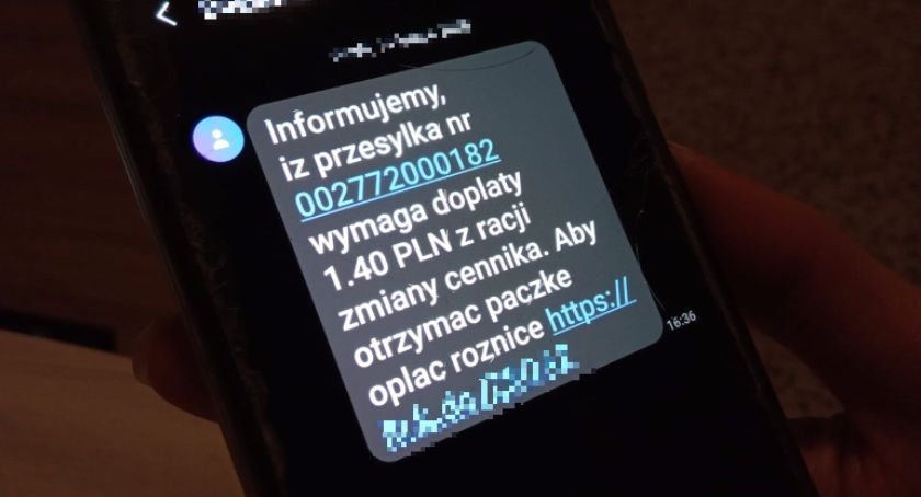 Uwaga na wiadomości SMS od oszustów!