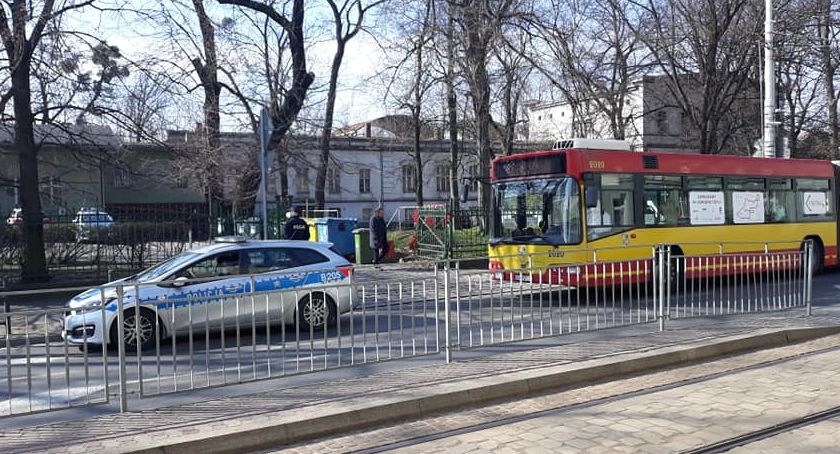 Ewakuacja noclegowni na Małachowskiego