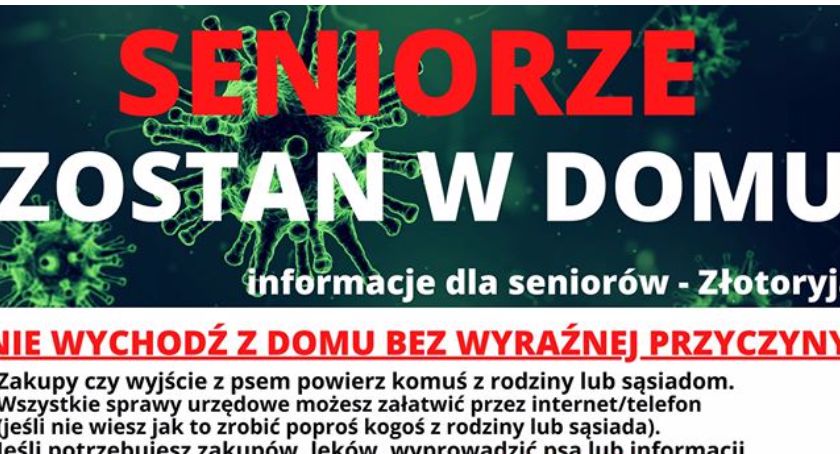 Seniorze zostań w domu!