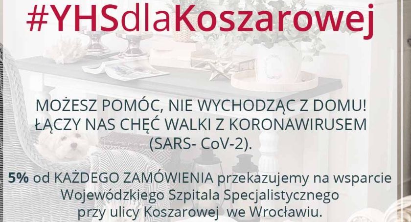 #YHSdlaKoszarowej - akcja pomocy dla szpitala