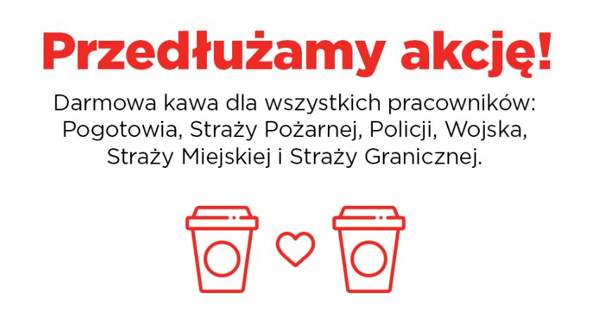 Circle K przedłuża akcję z darmową kawą dla służb do 15 kwietnia