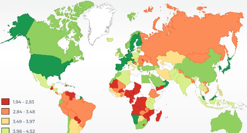 Jakość polskich dróg gorsza niż w Indiach i Namibii