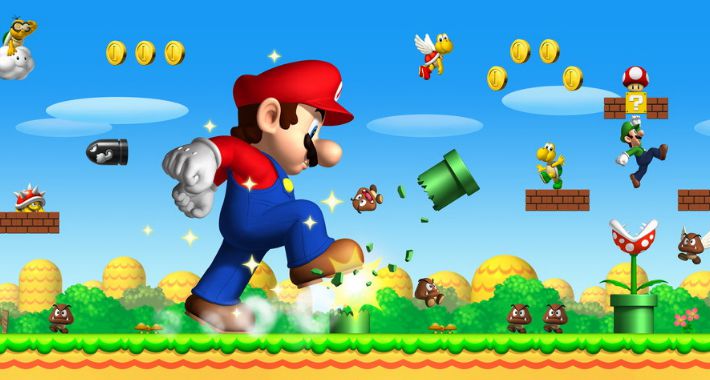 Mario Bros na komórtkach