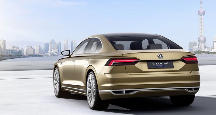 Volkswagen C Coupe GTE hybrydowa limuzyna