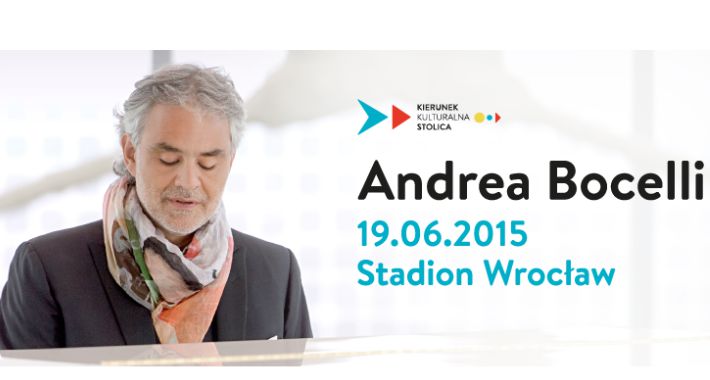 Andrea Bocelli we Wrocławiu