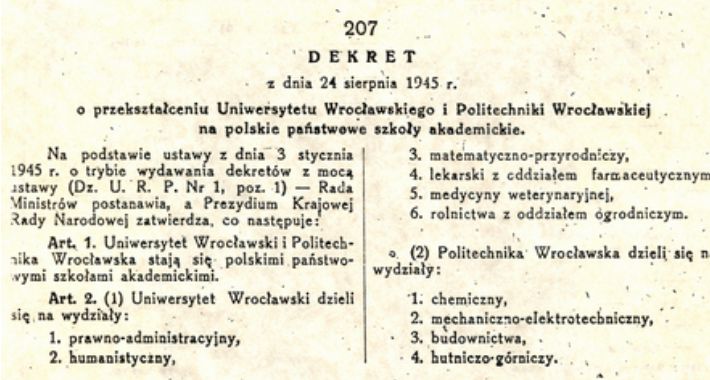 Uniwersytet i Politechnika mają już 70 lat