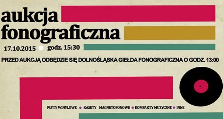Giełda oraz aukcja fonograficzna